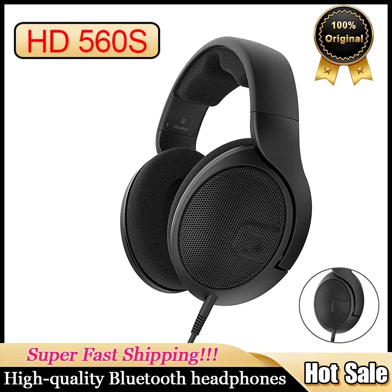 Sennheiser Headphone Hd 560S - Оригинальные накладные наушники Sennheiser HD560s с