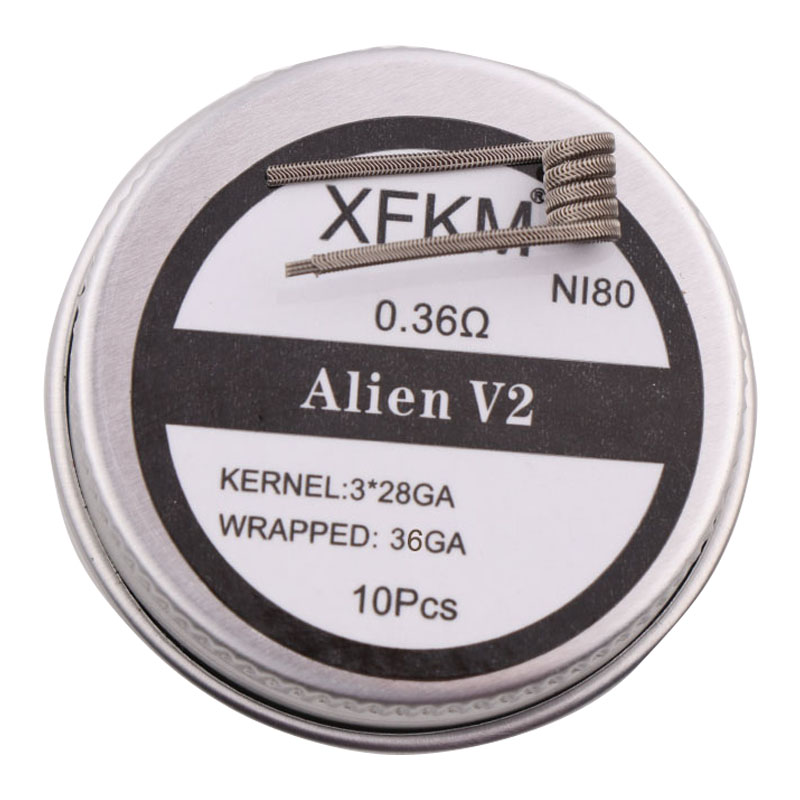 Новинка XFKM NI80/A1/SS316L 10 – обзор и цена Clapton Wire Pre Built