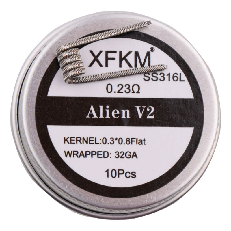 Новинка XFKM NI80/A1/SS316L 10 – обзор и цена Clapton Wire Pre Built